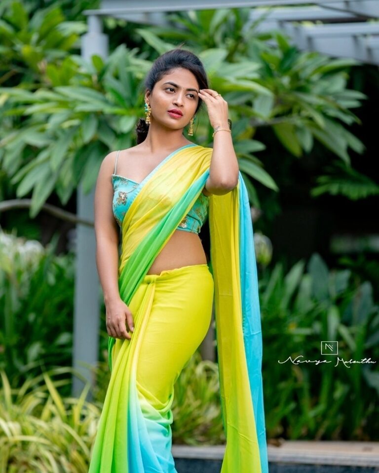 Alekhya Harika Instagram - You can come back from anything 😇💛💙💚 Designed by :@navya.marouthu 📸 @prashanth_photo_graphy
