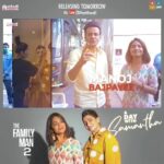 Alekhya Harika Instagram - A day With Samantha ❤ Releasing Tomorrow Its just Dream came True for me She is Just Just Love ❤ #staytuned @samantharuthprabhuoffl @primevideoin @familymanamazon #thefamilyman2 #thefamilymanonprime