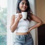 Alekhya Harika Instagram - Coffe and Me is all that I need as of now ☕️🫶🏻 📸 @teamartviewworks