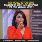 Alekhya Harika Instagram - Thankyou so much each & everyone for your valuable votes❤ - #TeamAlekhyaHarika #GoGirl #girlpower #harikasroadtofinale #WeAreWithYouHarika #wesupportharika #alekhyaharika #biggbosstelugu4 Dress Courtesy: @navya.marouthu 💙