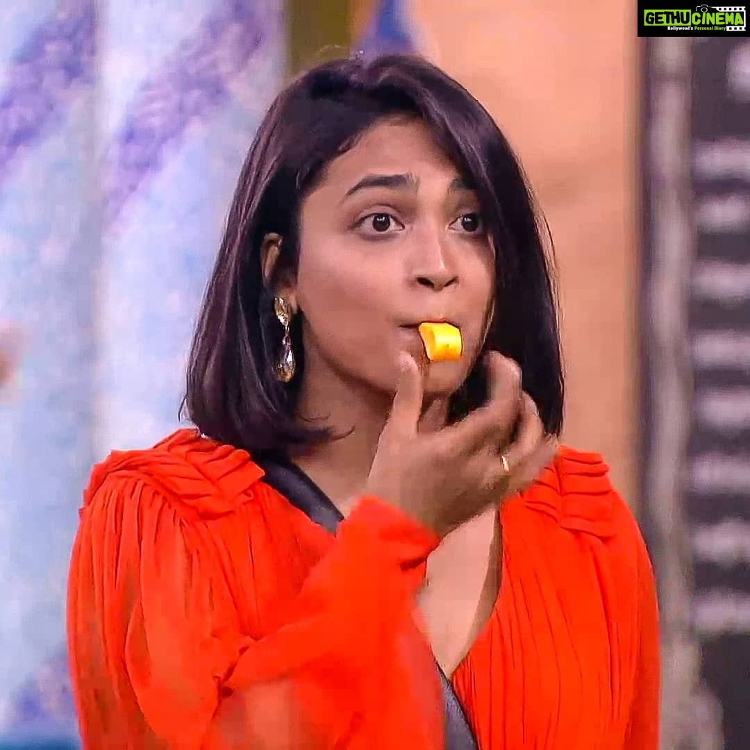 Alekhya Harika Instagram - Thank you so much everyone! ❤❤❤❤❤ This save is really special😍 - #TeamAlekhyaHarika Dress Courtesy : @navya.marouthu 💙 #GoGirl #girlpower #harikasroadtofinale #WeAreWithYouHarika #wesupportharika #alekhyaharika #biggbosstelugu4