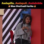 Alekhya Harika Instagram - Aadapilla...Aadapuli..Aadabidda Maa Dhethadi Harika💃🔥🔥🔥 Thankyou avinash🤗❤ - #TeamAlekhyaHarika #GoGirl #girlpower #harikasroadtofinale #WeAreWithYouHarika #wesupportharika #alekhyaharika #biggbosstelugu4
