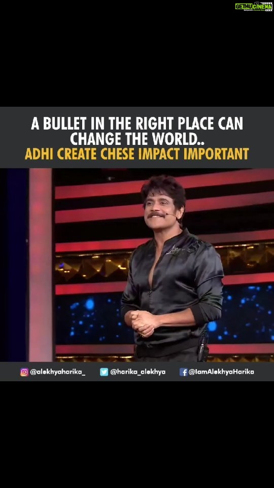 Alekhya Harika Instagram - A bullet in the right place can change the world..adhi create chese impact important💃💪❤ - #TeamAlekhyaHarika #harikasroadtofinale #WeAreWithYouHarika #wesupportharika #alekhyaharika #biggbosstelugu4
