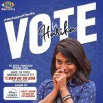 Alekhya Harika Instagram – Eeroju mana harika ki vote vesara?
Please #VoteForHarika
#LetsDoThisFam #wesupportharika
Go to Disney+Hotstar App
1. Type BiggBoss Telugu
2. Click on Vote
3. Tap on Harika’s profile (10 times)
#alekhyaharika
Give a Missed Call to 888 66 58 208 (Limit 10 Missed Calls per day)
#TeamAlekhyaHarika
#BiggBoss4Telugu #biggbosstelugu4 #biggboss4