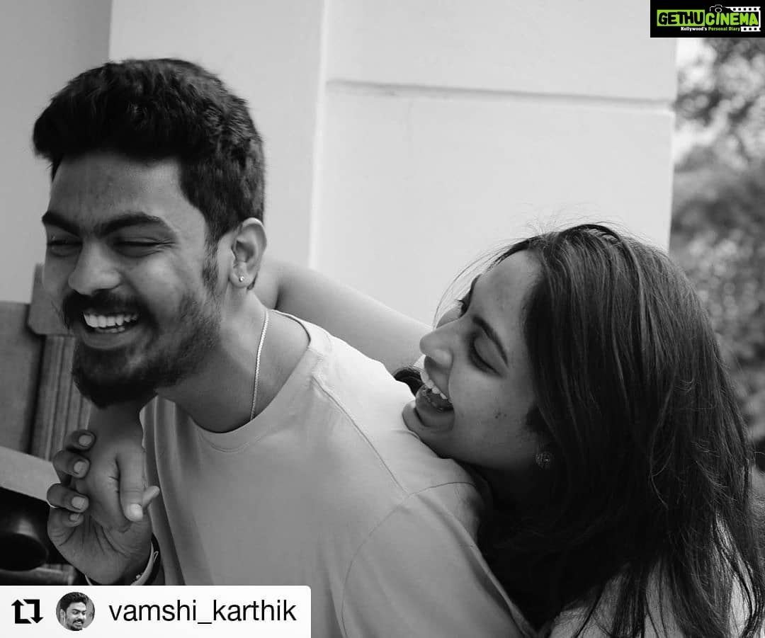Alekhya Harika Instagram - Happiness is knowing that your brother is always there for you❤️ - #TeamAlekhyaHarika . #Repost @vamshi_karthik • • • • • • Hey cutie!! Ik you are one of the strong contestants. It absolutely okay if you had a hair cut. Now I have a chance to tease you. 🤪🤪 No matter what you are always cute. #bujjithalli ❤️❤️❤️❤️❤️❤️ #VoteForHarika #SupportHarika #alekhyaharika #biggbosstelugu4