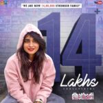 Alekhya Harika Instagram - We appreciate all the love and support you guy’s have shown and been there through out. Thank you all💞. We are a fam of 14Lakhs now😃😍❤ Let’s do some Dipiri dipiri🤙🤙 #dhethadi #TeamAlekhyaHarika #alekhyaharika #biggbosstelugu4 #youtube #tamadamedia