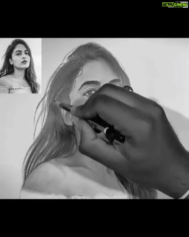 Alekhya Harika Instagram - #Repost @pavanvishnuarts • • • • • • @alekhyaharika_ Made with love and hard work I hope you like this Also on demand of fans ❤️ . . Thank you 🙏💕 #TeamAlekhyaHarika #AlekhyaHarika