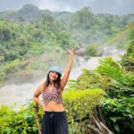 Alekhya Harika Instagram – Nature Never Goes Out of Style 

#explore Attukad Waterfalls