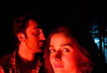 Alia Bhatt Instagram - Shiva & Isha ✨🔥❤️ one from the archives - during deva deva shoot 💥💥