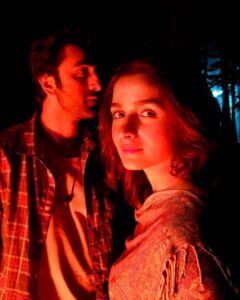Alia Bhatt Instagram - Shiva & Isha ✨🔥❤️ one from the archives - during deva deva shoot 💥💥