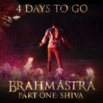 Alia Bhatt Instagram – 4 DAYS TO GO!
Book your tickets now now now💗💗

Brahmāstra releasing 09.09.2022💥
