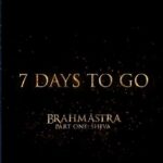Alia Bhatt Instagram - 7 DAYS TO GO! Ticket bookings open tomorrow🔥🔥🔥 Brahmāstra releasing 09.09.2022💥