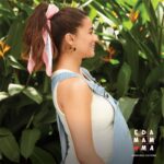 Alia Bhatt Instagram - When in doubt, pout! :) Our clothes are kind, bump-friendly and planet-friendly. This all-in-one ensemble, includes relaxed overalls and the softest vest, that look good and feel better. Maternity-wear for all mamma beans. Out now. @edamamma