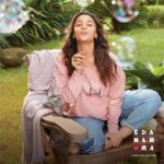 Alia Bhatt Instagram - Cosy cotton sweatshirts to play in, have fun in and be yourself in! Maternity-wear for all mamma beans. Out now. @edamamma