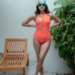 Amala Paul Instagram - Tropical state of mind. 🍊 @pickyourtrail @sunsiyamiruveli @sunsiyamresorts #bandana #floatingbreakfast #versace #vacayhair #beachbum #beachesbecray #maldives #holiday #beachholidays #beach #travel #summer #sea #beautiful #vacation #travelphotography #beachvibes #travelgram #fashion #surf #amalapaul Sun Siyam Iru Veli
