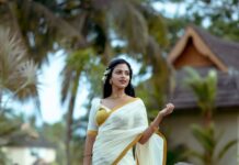 Amala Paul Instagram - നിങ്ങളുടെ ഓണസദ്യ പോലെ നിങ്ങളുടെ ജീവിതവും മികച്ചതായിരിക്കുമെന്ന് ഞാൻ പ്രതീക്ഷിക്കുന്നു! ❤️ ഹാപ്പി ഓണം! 🪷 Shot by: @ajishpremphotography Stylist : @asaniya_nazrin Outfit : @pranaahbypoornimaindrajith #HappyOnam #Onam #kerala #malayalam #onamsadya #india #keralagram #love #photography #malayalam #instagram #kochi #keralagodsowncountry #instagood #malayali #godsowncountry #mallugram #nature #keralam #mollywood #keralagallery #entekeralam