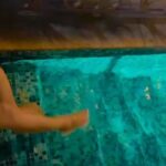 Ameesha Patel Instagram – DELHI … nothing like a dip in the warm pool minus the sunshine 💚💚💚💚💚💚💚eternal water baby 💙💙💖💙