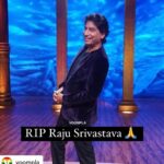 Ameesha Patel Instagram - Posted @withrepost • @voompla RIP🙏 Comedian Raju Srivastava died has passed away today at the age of 58 in Delhi. He reportedly suffered a cardiac arrest while working out at a gym recently and was later admitted to AIIMS where he underwent angioplasty. Heartbreaking news .. RIP 💔💔