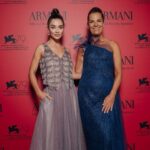 Amy Jackson Instagram - The most breathtaking weekend celebrating cinema at #Venezia79 with my @armanibeauty family. Peggy Guggenheim’s palazzo turned art museum was our hangout for the evening - so so special! Thankyou #RobertaArmani , Liz , Vicky , Catherine , Chloe and the entire team 👏🏼 & @emzsherwood what would I do without youuuuu 😛 @patrickwilson you da 💣 ! Thankyou Chloe @giorgioarmani for the look ✨ The Peggy Guggenheim Collection