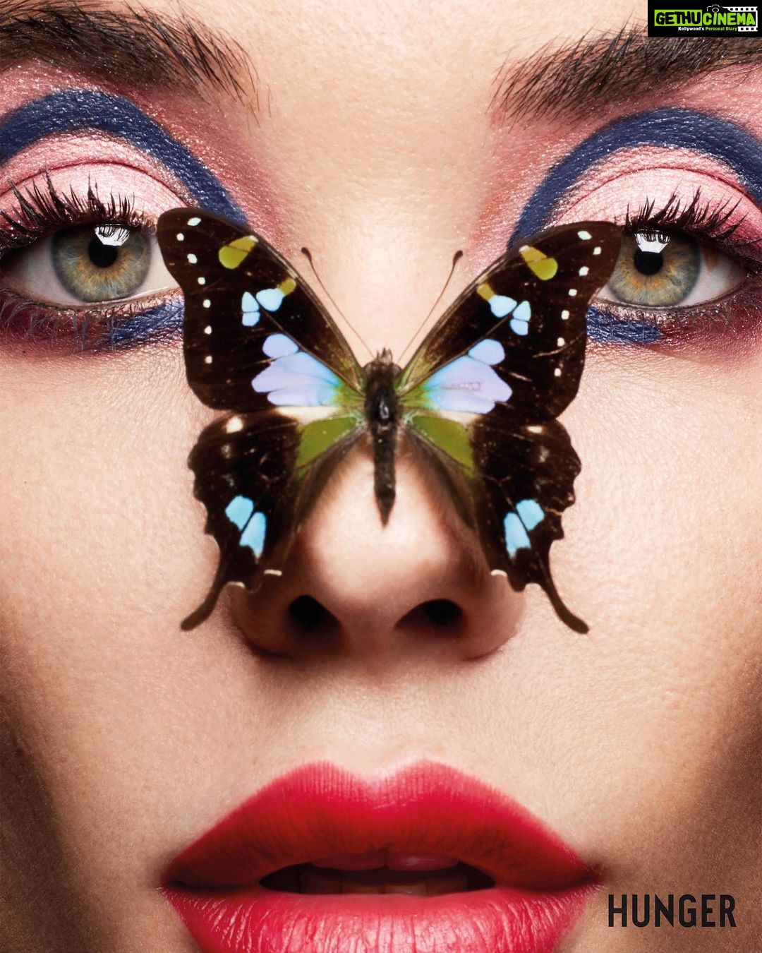 Amy Jackson Instagram - Butterfly Effect. @hunger x @rankin & @marcoantoniolondon