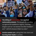 Amy Jackson Instagram - We see you, we hear you and we are with you #MahsaAmini