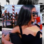 Amy Jackson Instagram - Seeing Sunday in Venice through #JimmyChooEyewear .. loved-up boat rides, @jimmychoo stiletto wanders followed by poolside espressos and cannolis. PERFECTION ❤️‍🔥 @safilogroup #AD Venice Film Festival