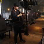 Amy Jackson Instagram - We’re making a movie 🤘🏼 p.s new respect for Shivanji the steadicam operator for charging around in 40 degree heat with this bit of kit... It’s a whole new workout 💪🏼 On set in @aloyoga