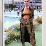 Amy Jackson Instagram - THE SHANIA OUTFIT OF DREAMS A cheeky lil morning in Milan with #saracavazzafacchini for @gennyofficial 🇮🇹 Thankyou to my love @massimoserini.official for getting me #MFW ready 🫶🏼 Milan, Italy