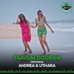 Andrea Jeremiah Instagram - A drizzling 🌧️ melody featuring Andrea & Uthara is out now 🤩. Tune in to #YaavumDooram on https://youtu.be/jycmgVqjNMg Music Composer, Arranger & Programmed by @karthick__devaraj Lyrics : RK Adithya @skodaindia @therealandreajeremiah @raghudixit11 @singergeethamadhuri @sitharakrishnakumar @_uthara_pattathil_ @sonymusic_south @phdworldwide @laqshya_eventcapital @btosproductions @tinglabs #SKODADeccanBeat#SKODAMusicStars #SKODAMusicSessions #OnTheRoadSeriess #SKODAMusic #CarnaticMusic #SouthIndianMusic #SouthIndia #SKODATalentHunt #SKODASounds