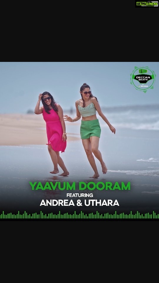 Andrea Jeremiah Instagram - A drizzling 🌧️ melody featuring Andrea & Uthara is out now 🤩. Tune in to #YaavumDooram on https://youtu.be/jycmgVqjNMg Music Composer, Arranger & Programmed by @karthick__devaraj Lyrics : RK Adithya @skodaindia @therealandreajeremiah @raghudixit11 @singergeethamadhuri @sitharakrishnakumar @_uthara_pattathil_ @sonymusic_south @phdworldwide @laqshya_eventcapital @btosproductions @tinglabs #SKODADeccanBeat#SKODAMusicStars #SKODAMusicSessions #OnTheRoadSeriess #SKODAMusic #CarnaticMusic #SouthIndianMusic #SouthIndia #SKODATalentHunt #SKODASounds