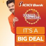 Anil Kapoor Instagram – Want to know what’s the BIG DEAL this festive season?

Watch my latest ad and turn your tyohar into a BIG DEAL with @ICICIBank Cards!

 
#ICICIBankFestiveBonanza #ICICIBank #ICICIBankCards #festive #ItisaBigDeal #deal #offers #discount #save #ad