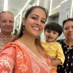 Anita Hassanandani Instagram – Nani Daadi and the posers!!