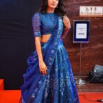 Anjana Rangan Instagram – #Blue💙🧿
For @indian_media_works 
Wearing this beauty from @studio149 ❤️❤️❤️
Makeup and hair : @puii_c_ammy ❤️
Captured by @zerogravityphotography