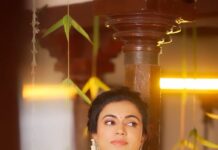 Anju Kurian Instagram - Festive mode on ✨✨✨ Onam 2022 collections from @maybell_india 🌸. 👗- @maybell_india 🎥 - @storiesbypreetham 💄- @makeupibrahim 💇‍♀️ - @hairstylists_vijayaraghavan #onam2022 #festivecollection #traditionalwear #ootd #vikram #newreel #trendingnow #anjukurian #keralagram #instafashion
