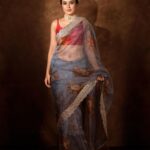 Ankitta Sharma Instagram - Grace over everything! 🌹 Saree by @prisej_store Blouse by @suta_bombay Choker by @meraki.mumbai Styled by @shrushti_216 Makeup @sonugupta9588 Hair by @chettiarqueensly 📸 @prashantsamtani
