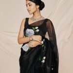 Anupama Parameswaran Instagram - Wouldn’t have been busy gazing stars for a fortnight, had he realised the classic star was right by his side. 🖤 Wearing @picchika Jewellery @amrapalijewels Styled by @rashmitathapa Styling team @aishwarya128 Shot by @arifminhaz Photo assistant @thejaswitanneru