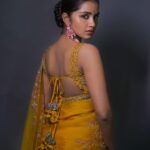 Anupama Parameswaran Instagram - The sunshine ☀️ Wearing @mrunalinirao Jewellery @thetrinkaholic Styled by @rashmitathapa Team @aishwarya128 Shot by @krishnatejah