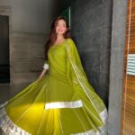 Anushka Sen Instagram - 💚