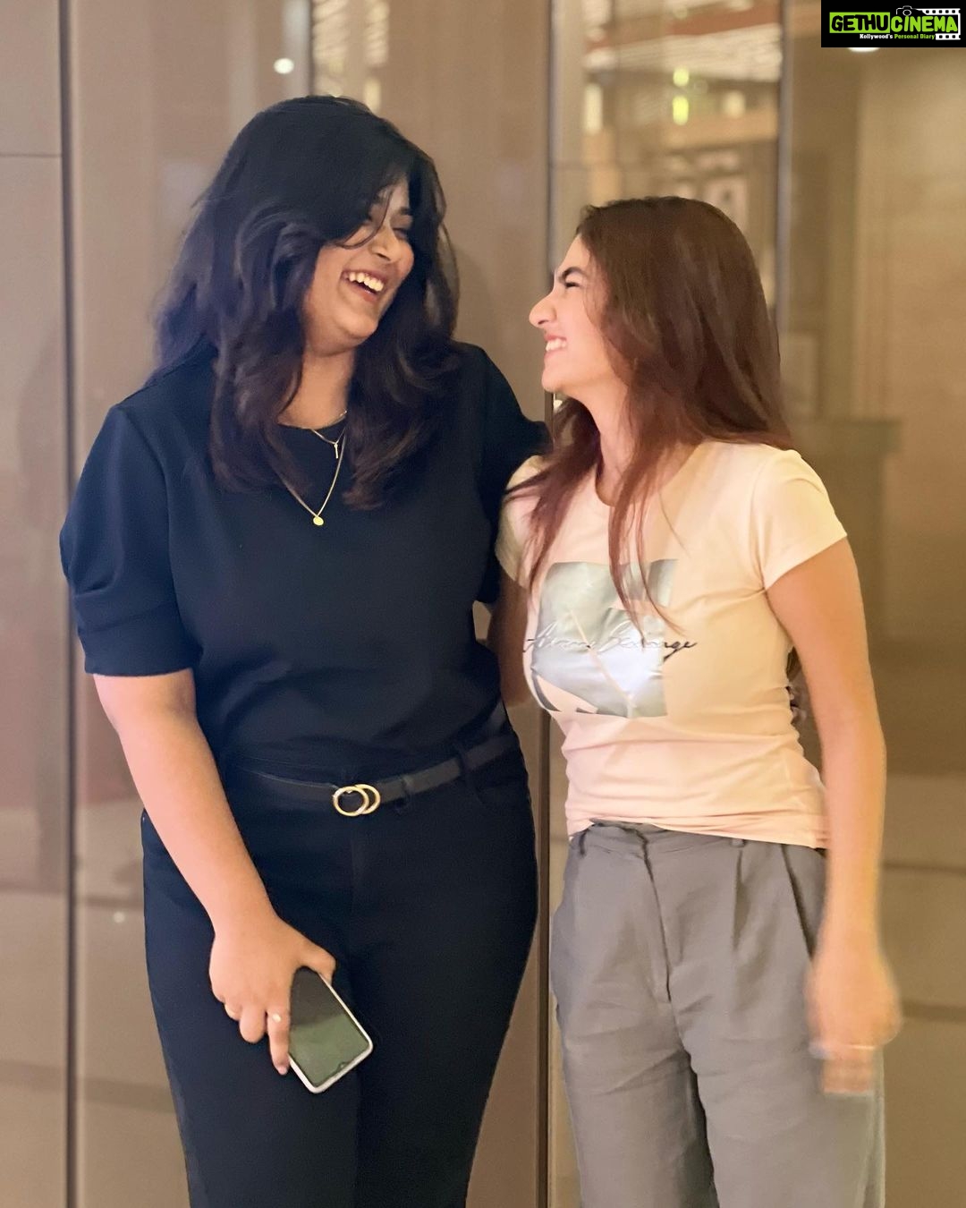 Anushka Sen Instagram - In Kolkata with Ipsiiđź’—