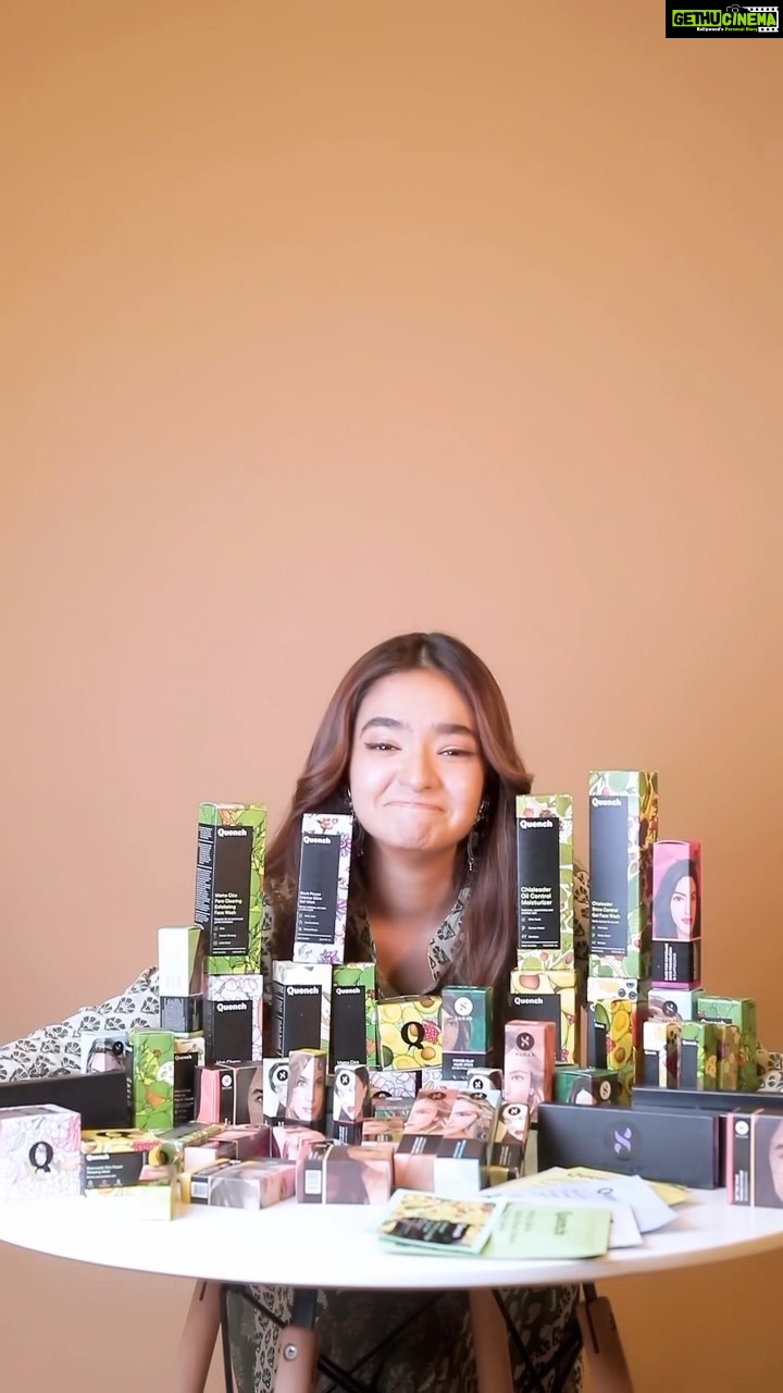 Anushka Sen Instagram - 🚨Huge Giveaway Alert🚨 Here’s your change to win @trysugar and @quenchbotanics products worth 2 lakh! Yes, you read it right. 😍 To win: 1️⃣ Like and save this post 2️⃣ Follow @trysugar and @quenchbotanics 3️⃣ Tag 3 friends in the comments and make sure you and your friends follow both the accounts 100 winners will win amazing goodies from SUGAR Cosmetics and Quench Botanics the brands!! 😍 That’s it! Easy right? Let’s go!! 💃🏻 . #Contest #Giveaway #SUGARCosmetics #QuenchBotanics