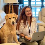 Anushka Sen Instagram - college days 🦦🫶 with my study buddy 😽