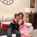 Anushka Sen Instagram - Rakhi celebrations with my lil brother 😍🥰🤗
