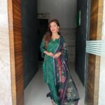Anushka Sen Instagram - Green vibes today 🙏🌷