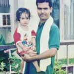 Anushka Sen Instagram - Happy Birthday to my Handsome Papu! You are the coolest dad in the whole world. I love you. Thanks for making all my birthdays so special, for never giving up on me, for always supporting me. Your knowledge about everything and amazing sense of humour combination is the best thing about you. I hope I make you proud. Here’s to many more trips around the world with you and mum. I love you to the moon and the back 🫶💜🥰