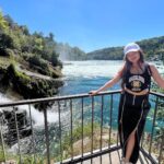 Anushka Sen Instagram – Waterfalls make me so happy 💜 Rheinfall