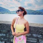 Anushka Sen Instagram - Throwback 🌎🤍 Lake of Como