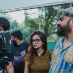Anushka Sen Instagram - filmmaking is fun 💜🎥🎬