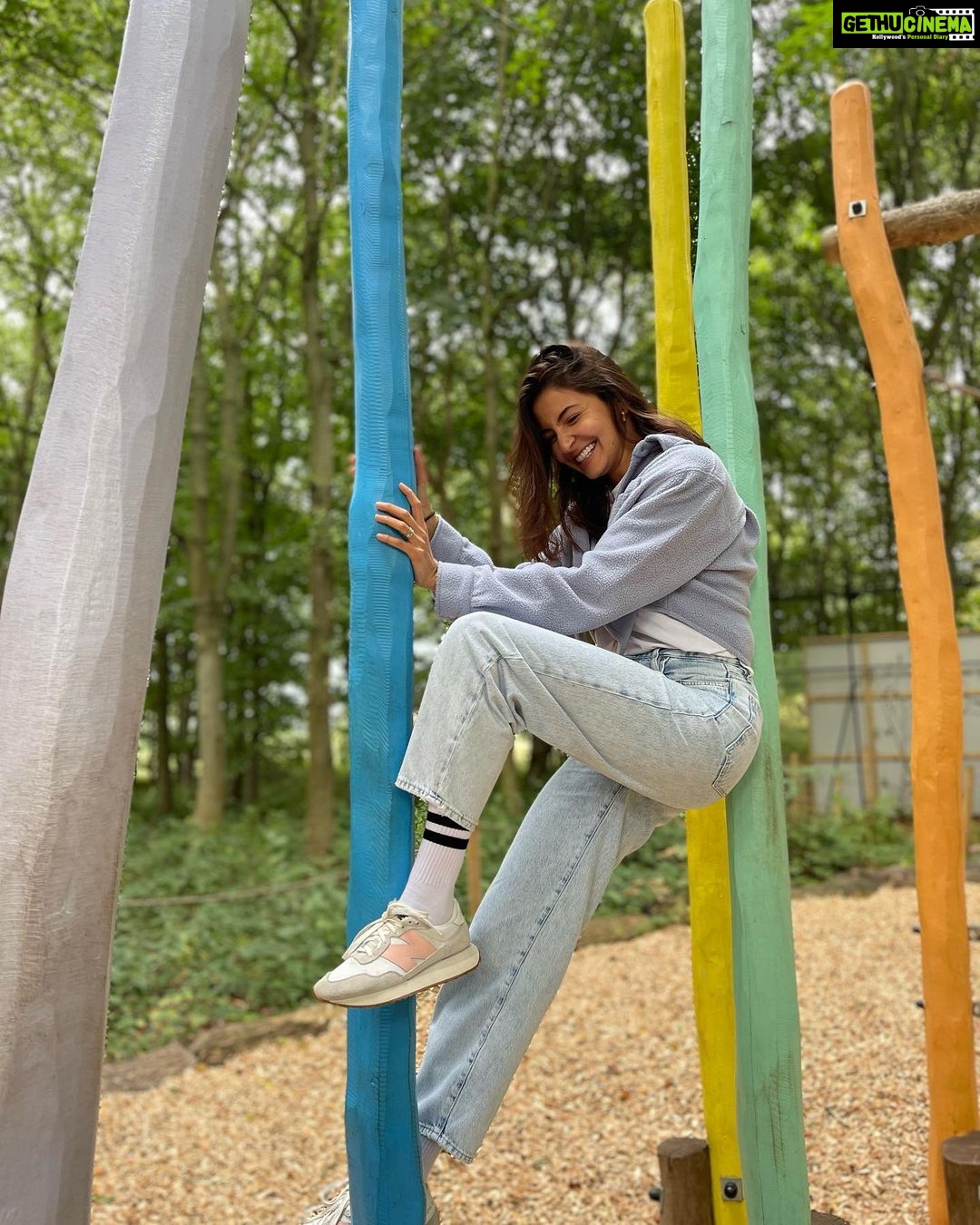Anushka Sharma Instagram - I had a great day at the play park that we took our daughter to 😂