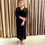 Aparna Balamurali Instagram - Embodying the black lady herself for the night @filmfare Styled by: @theitembomb Wearing: @zara MUAH: @themixandbrows_by_fathimajmal Sheraton Grand Bangalore Hotel at Brigade Gateway