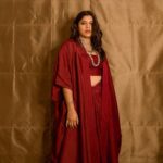 Aparna Balamurali Instagram - 🥀 Wearing: @saltstudio Styled by: @nikhitaniranjan Accessories: @amrapalijewels Clicked by: @madras_ponnu MUAH: @makeupandhairby__g